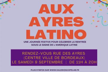 Affiche festival aux ayres latino